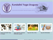 Tablet Screenshot of kundaliniyogauruguay.com